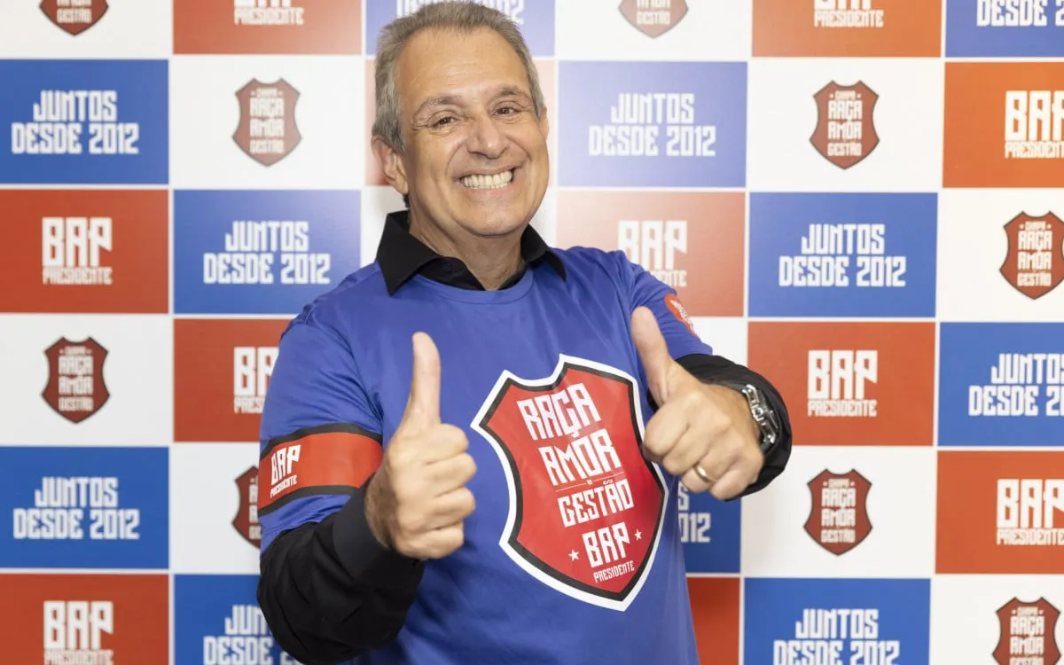 Luiz Eduardo Baptista, o Bap, &eacute; o novo presidente do Flamengo