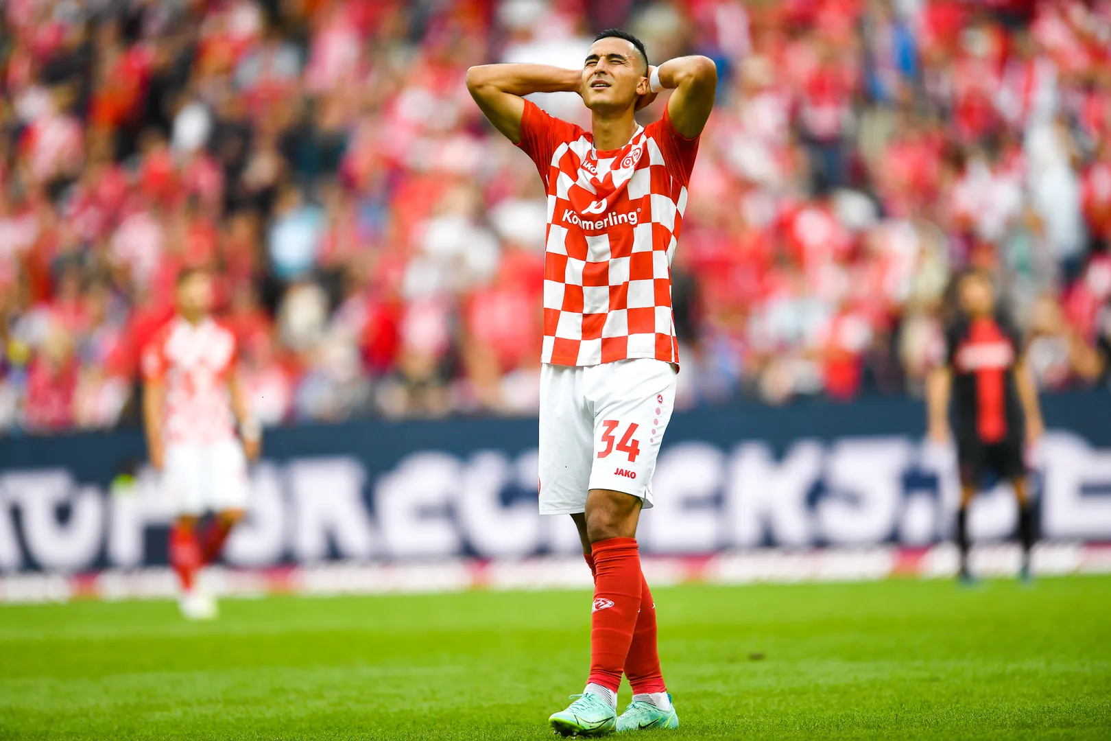 Anwar El Ghazi pelo Mainz 05 Foto: (IconSport)