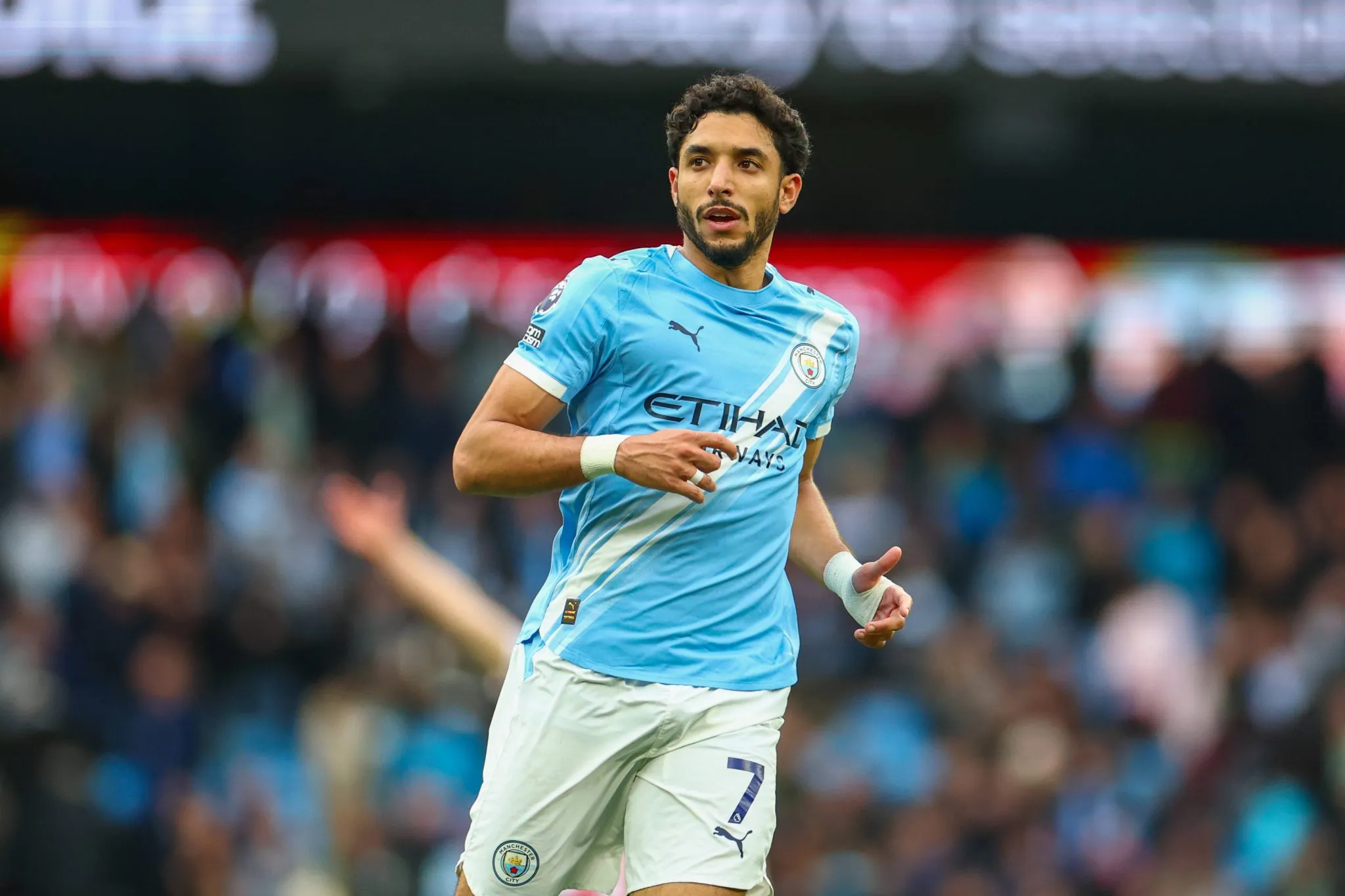 Omar Marmoush, atacante do Manchester City (Foto: IMAGO / Action Plus)