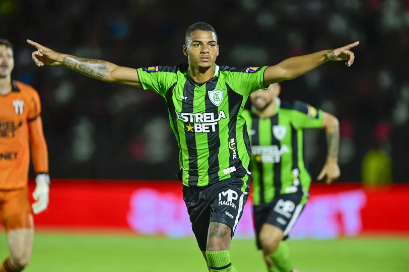O jovem Renato Marques, atacante do Am&eacute;rica-MG