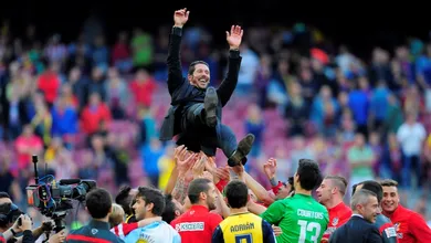 Nos 10 anos de Simeone &agrave; frente do Atleti, 10 v&iacute;deos de seu estilo &uacute;nico &agrave; beira do campo