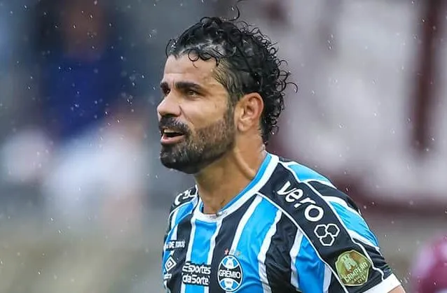 Com m&eacute;dia de um gol por jogo, Diego Costa tem in&iacute;cio promissor no Gr&ecirc;mio