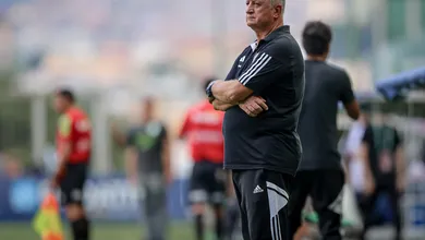 Felip&atilde;o sair satisfeito e achar o jogo do Atl&eacute;tico-MG muito bom explica porque o time n&atilde;o evolui