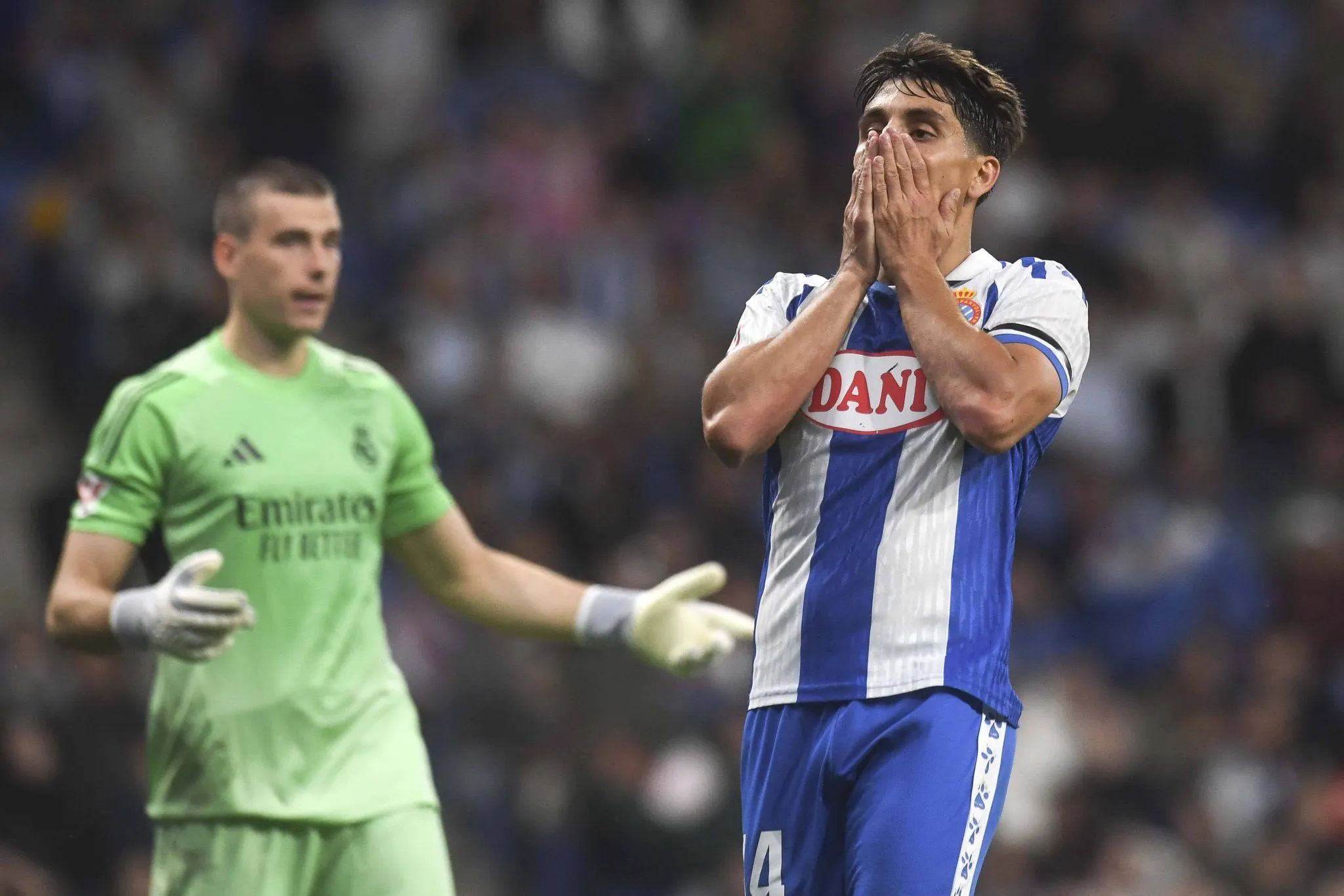 Terrats lamenta chance perdida em Espanyol x Real Madrid