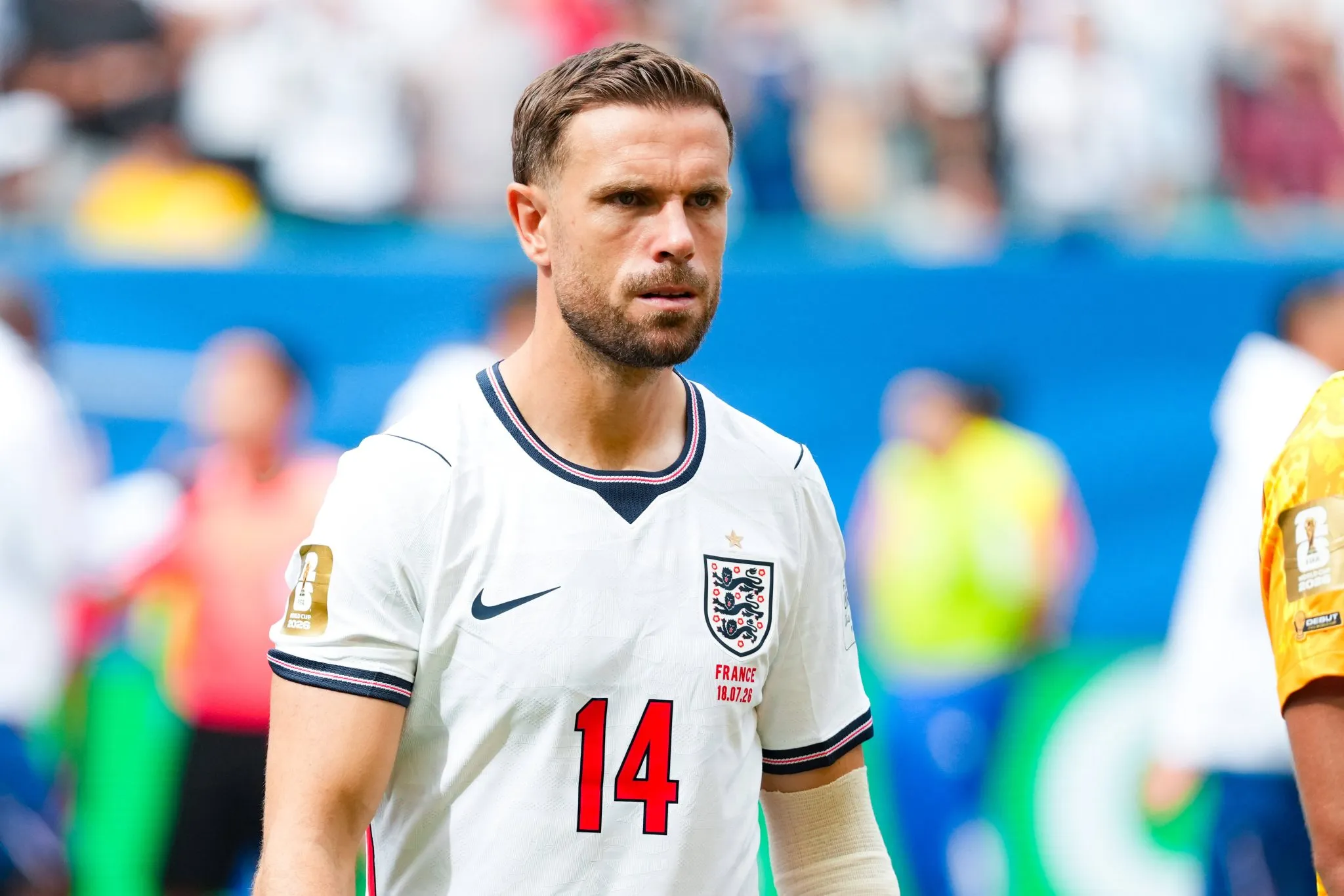 Jordan Henderson em a&ccedil;&atilde;o pela sele&ccedil;&atilde;o inglesa