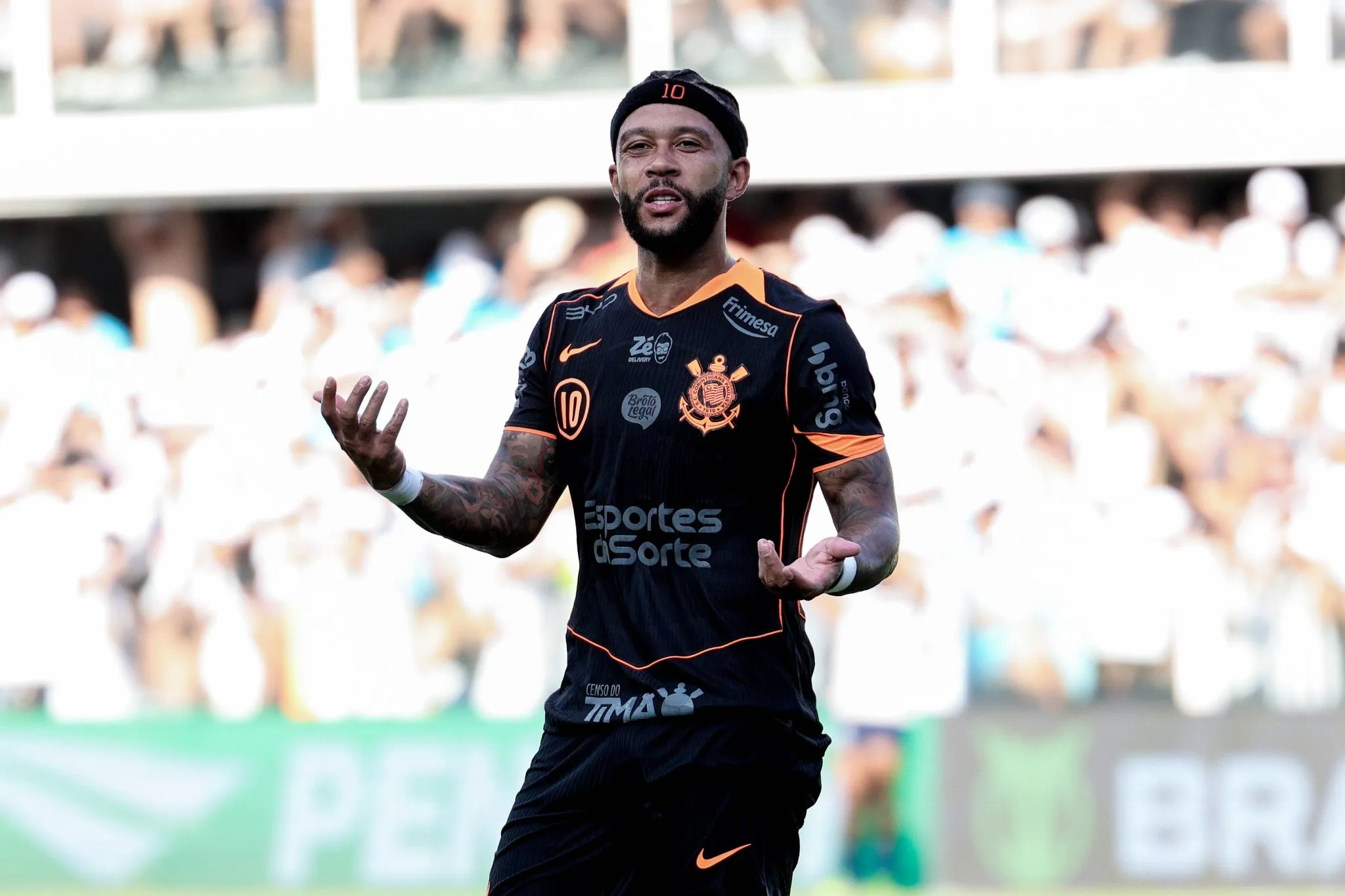 Memphis Depay, atacante do Corinthians