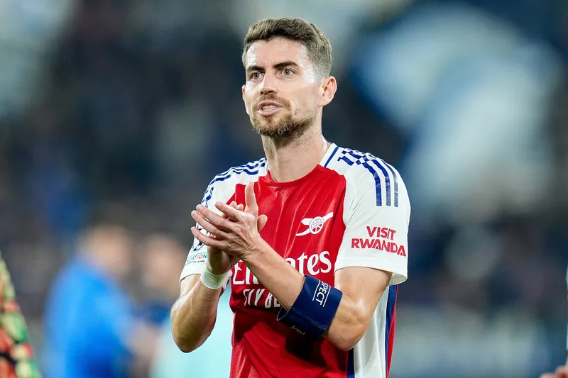 Jorginho defende o Arsenal desde janeiro de 2023