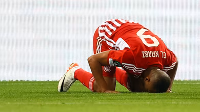 El Kaabi p&otilde;e Aston Villa no bolso e faz hist&oacute;ria com Olympiacos na Conference League