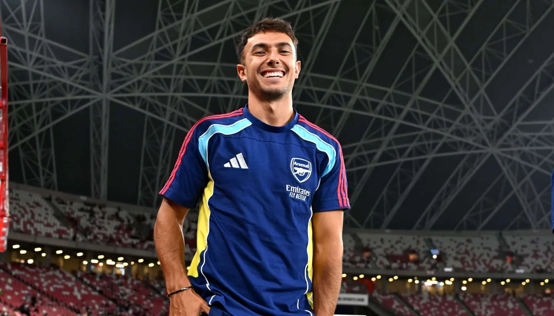 Zubimendi antes de jogo do Arsenal