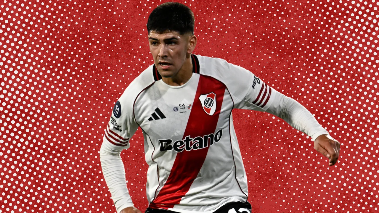 Lautaro Rivero: A joia do River Plate de 100 milh&otilde;es de d&oacute;lares que o Brasil pode ficar de olho