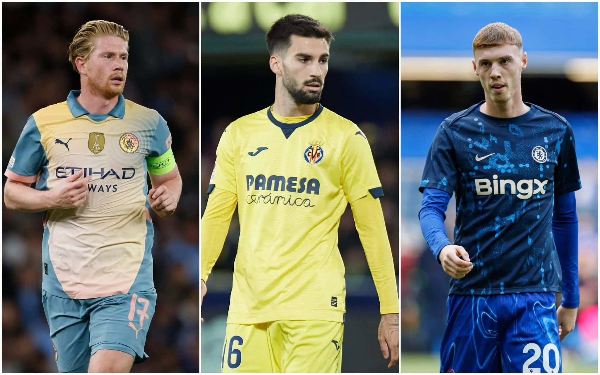 Quem &eacute; a joia de R$ 360 milh&otilde;es do Villarreal que tem mais assist&ecirc;ncias que De Bruyne e Cole Palmer