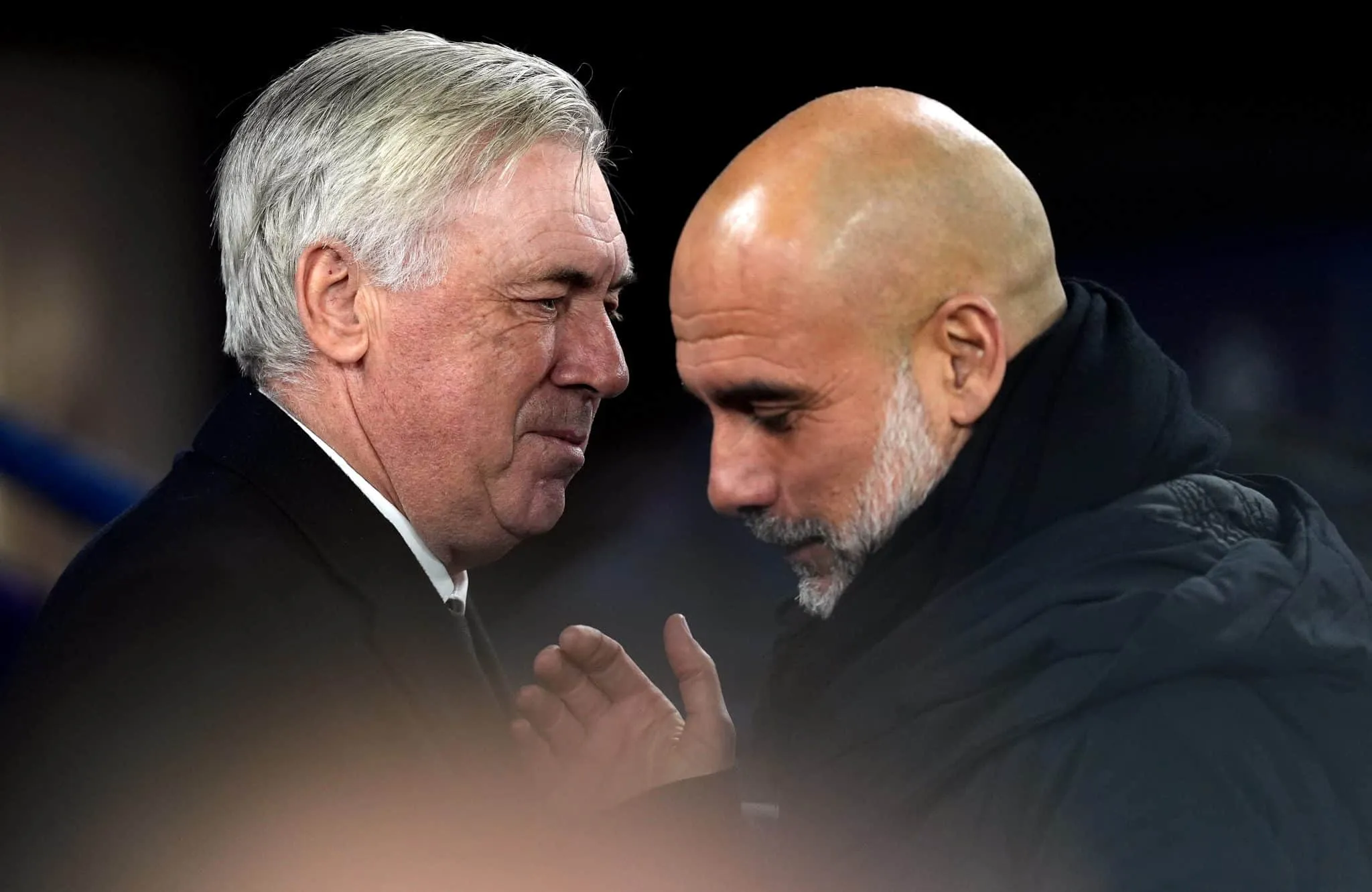 Ancelotti responde Guardiola sobre favoritismo entre Real x City: &lsquo;Ele n&atilde;o pensa isso&rsquo;