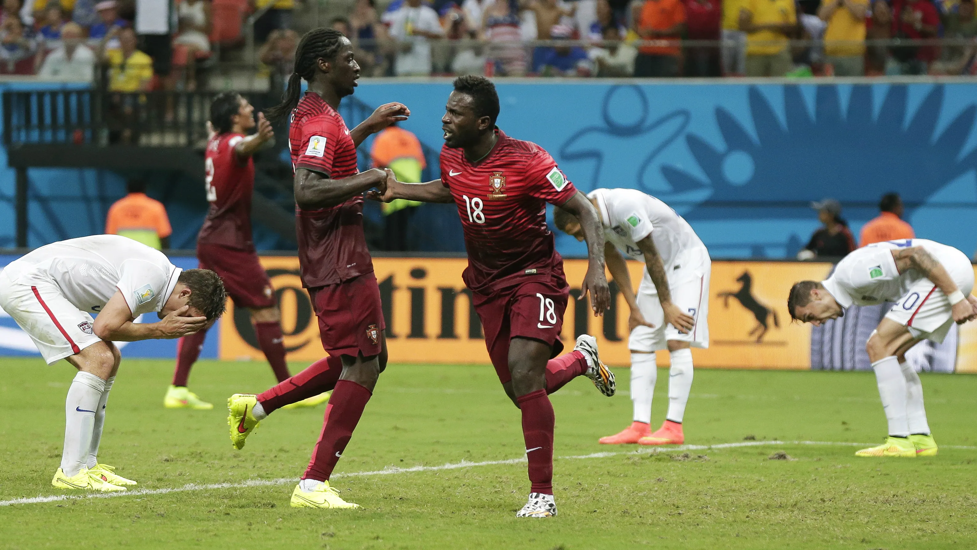 EUA 2&times;2 Portugal: empate ainda &eacute; bom para os americanos