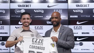 Coronado treinou e se apresentou ao Corinthians, explicando o porqu&ecirc; de nunca ter jogado em liga grande