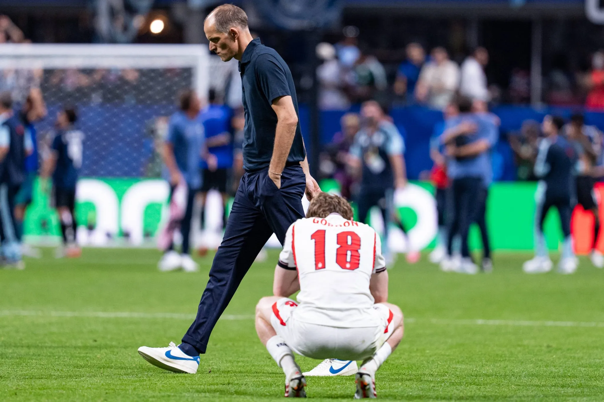 Thomas Tuchel durante elimina&ccedil;&atilde;o da Inglaterra para a Argentina (Foto: IMAGO / AgenciaLOF)