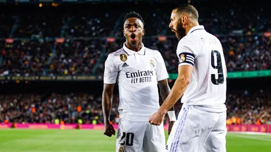 Benzema explica porque ningu&eacute;m merece mais a Bola de Ouro do que Vinicius J&uacute;nior