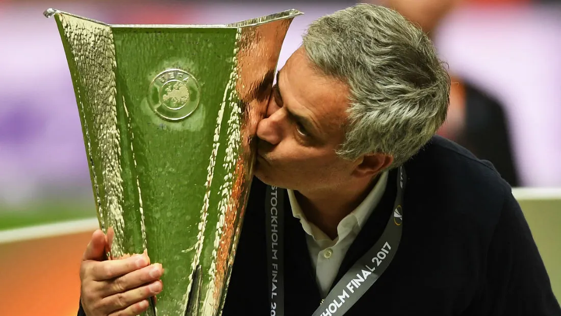 20&ordm; t&iacute;tulo de Mourinho coloca-o em segundo entre t&eacute;cnicos com mais trof&eacute;us europeus