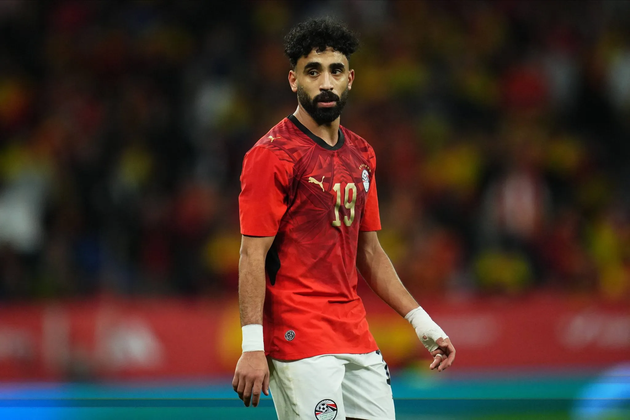 Marwan Attia em a&ccedil;&atilde;o pela sele&ccedil;&atilde;o eg&iacute;pcia 