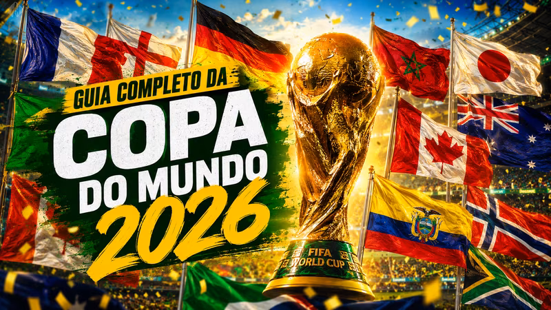 Guia completo da Copa do Mundo 2026
