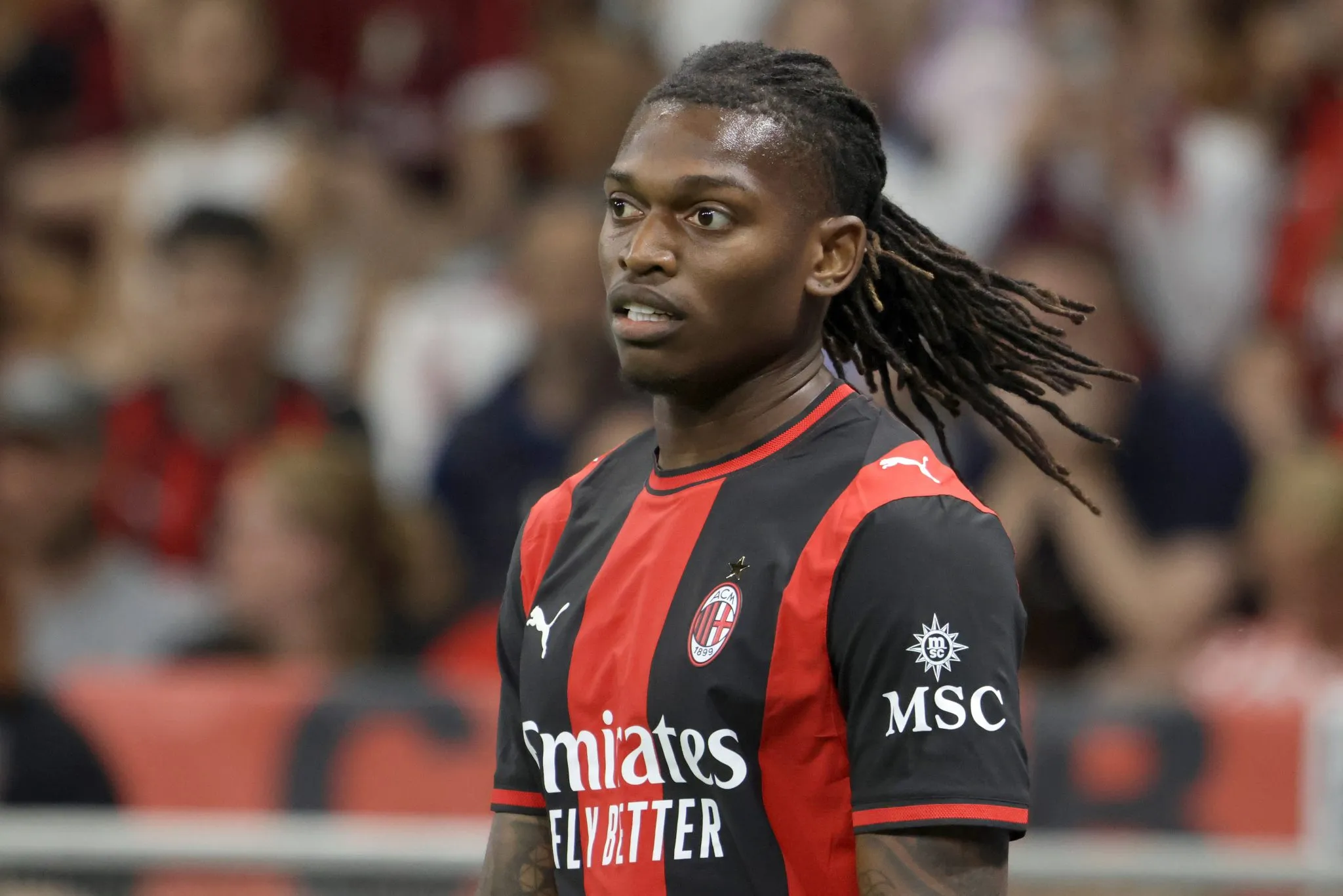 Rafael Le&atilde;o em jogo do Milan