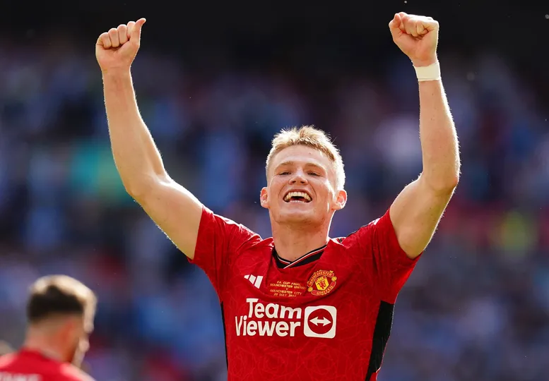 Foto: (IconSport) - Scott McTominay, do Manchester United
