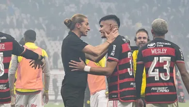O jogo com Jorge Jesus que influenciou Filipe Lu&iacute;s na classifica&ccedil;&atilde;o do Flamengo