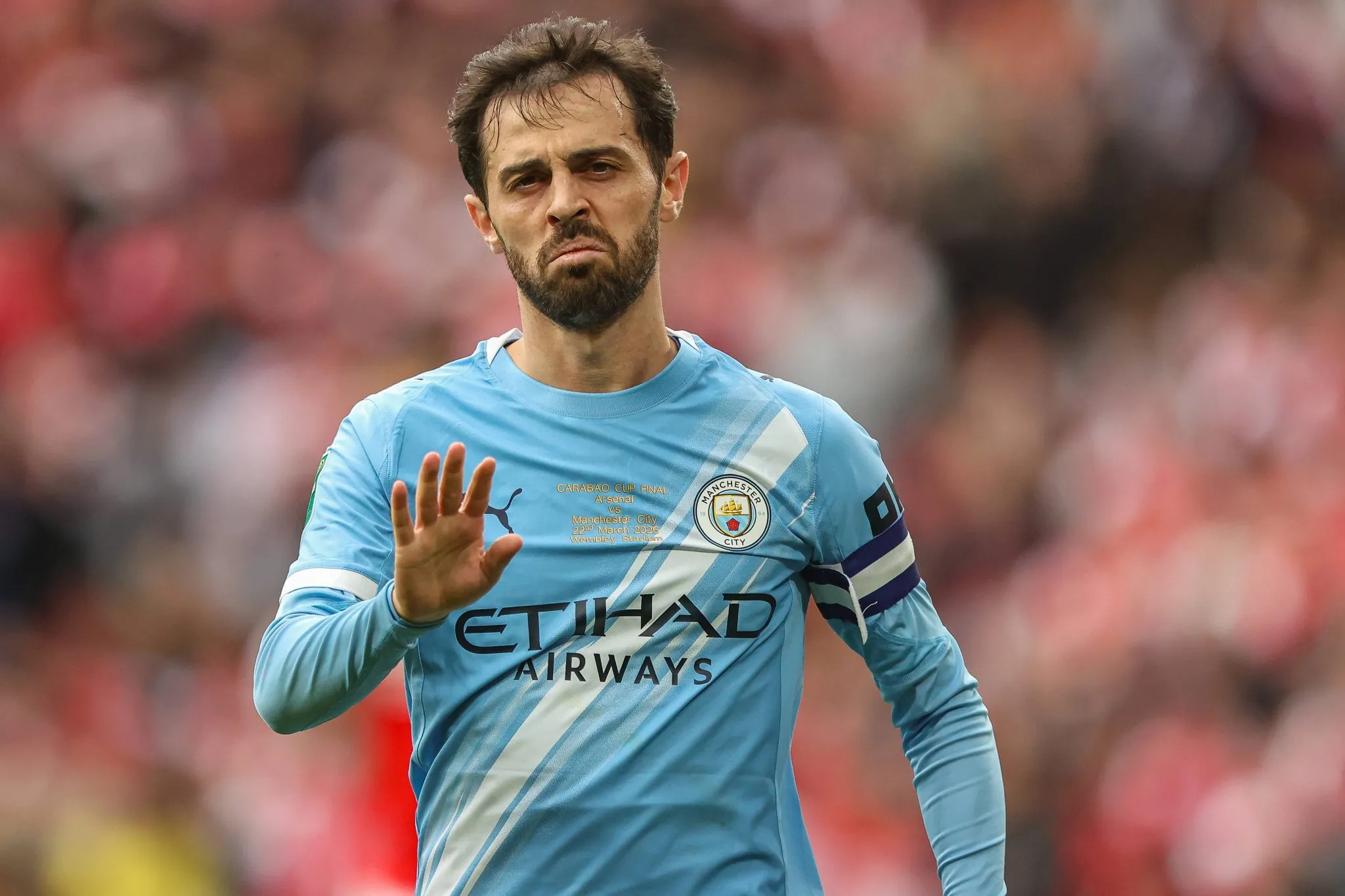 Bernardo Silva em a&ccedil;&atilde;o pelo City