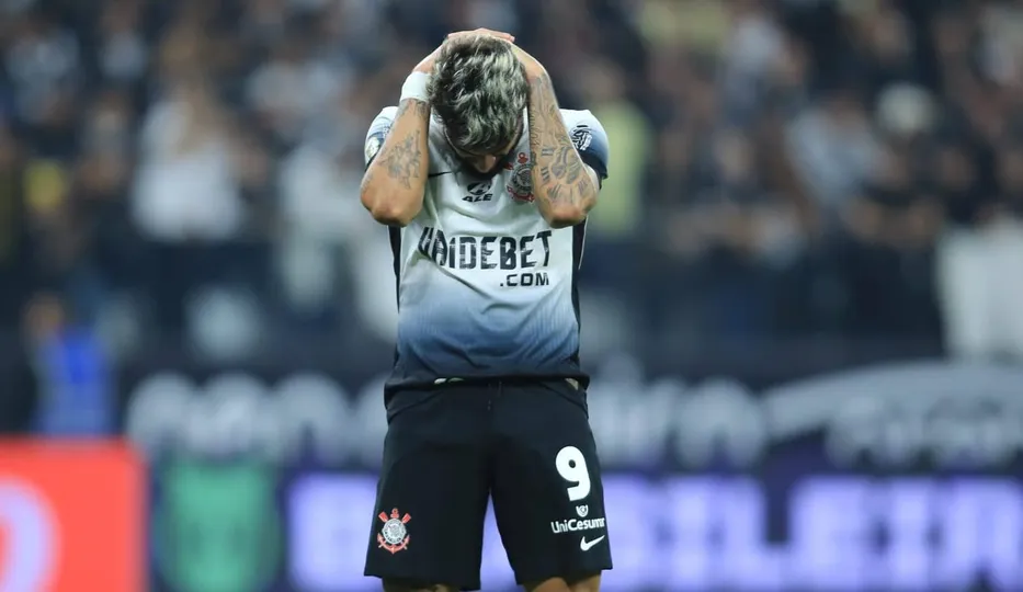 Foto: (IconSport) - O Corinthians tem dificuldades para fazer gols no Campeonato Brasileiro