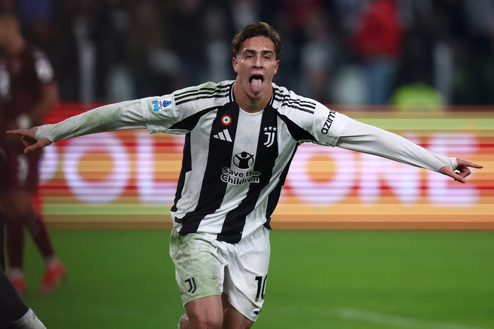 Yildiz comemora gol pela Juventus