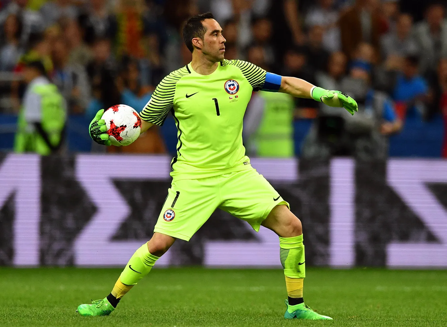 Pela Sele&ccedil;&atilde;o Chilena, Claudio Bravo quebrou marca na Copa Am&eacute;rica de 2024. Foto: Icon Sport