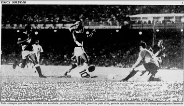 O outro lado do mil&eacute;simo gol de Pel&eacute;: o p&ecirc;nalti que n&atilde;o aconteceu, segundo seu autor, Fernando Silva