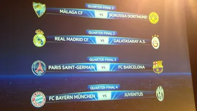 Sorteio p&otilde;e Bayern e Juventus frente a frente; Bar&ccedil;a pega PSG