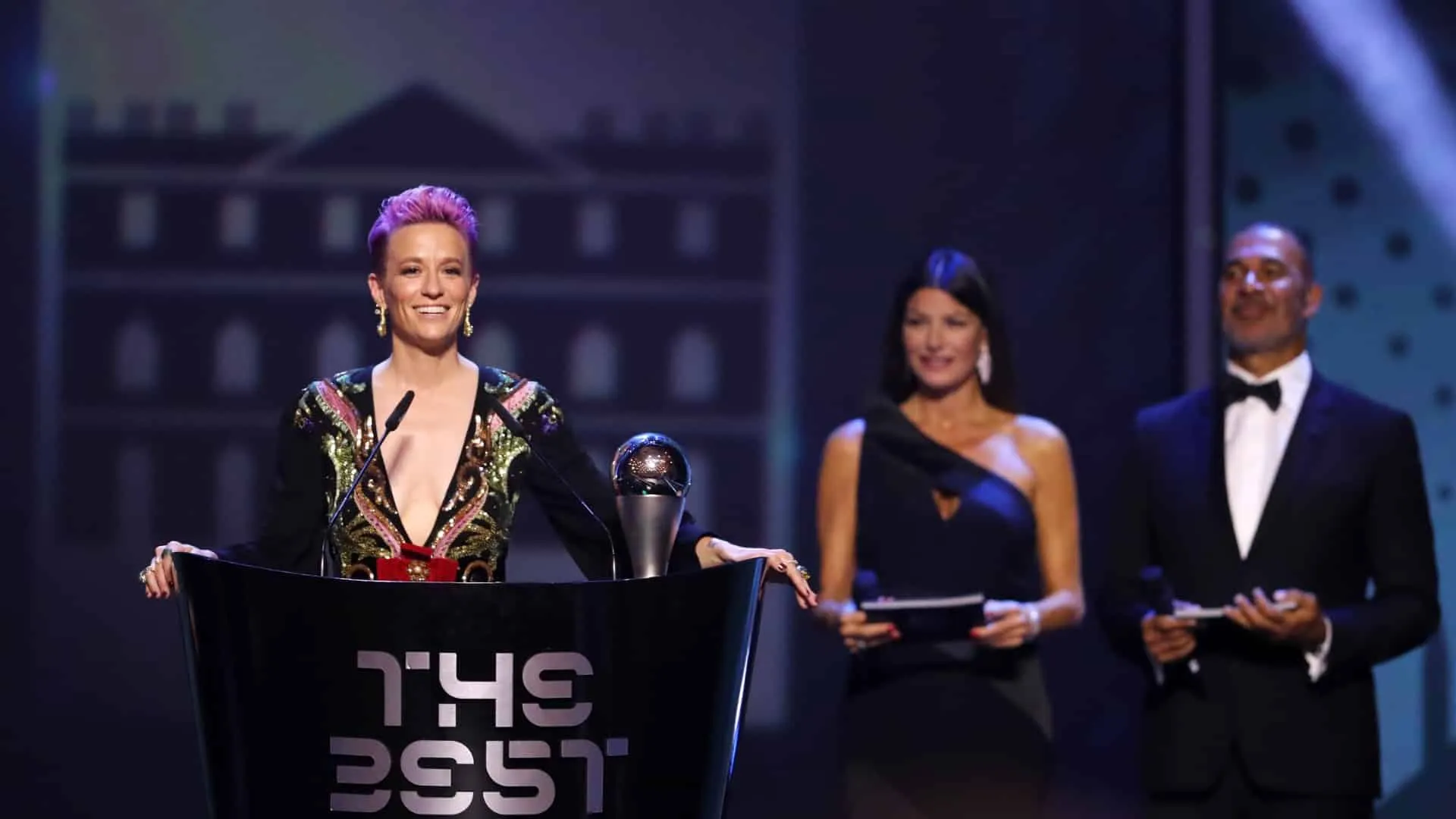 Veja o potente discurso de Megan Rapinoe, a melhor do mundo, no pr&ecirc;mio Fifa The Best