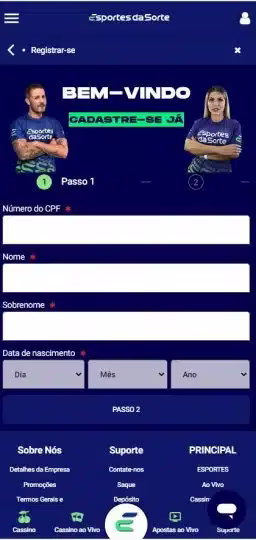 Esportes-da-Sorte-Cadastro-app