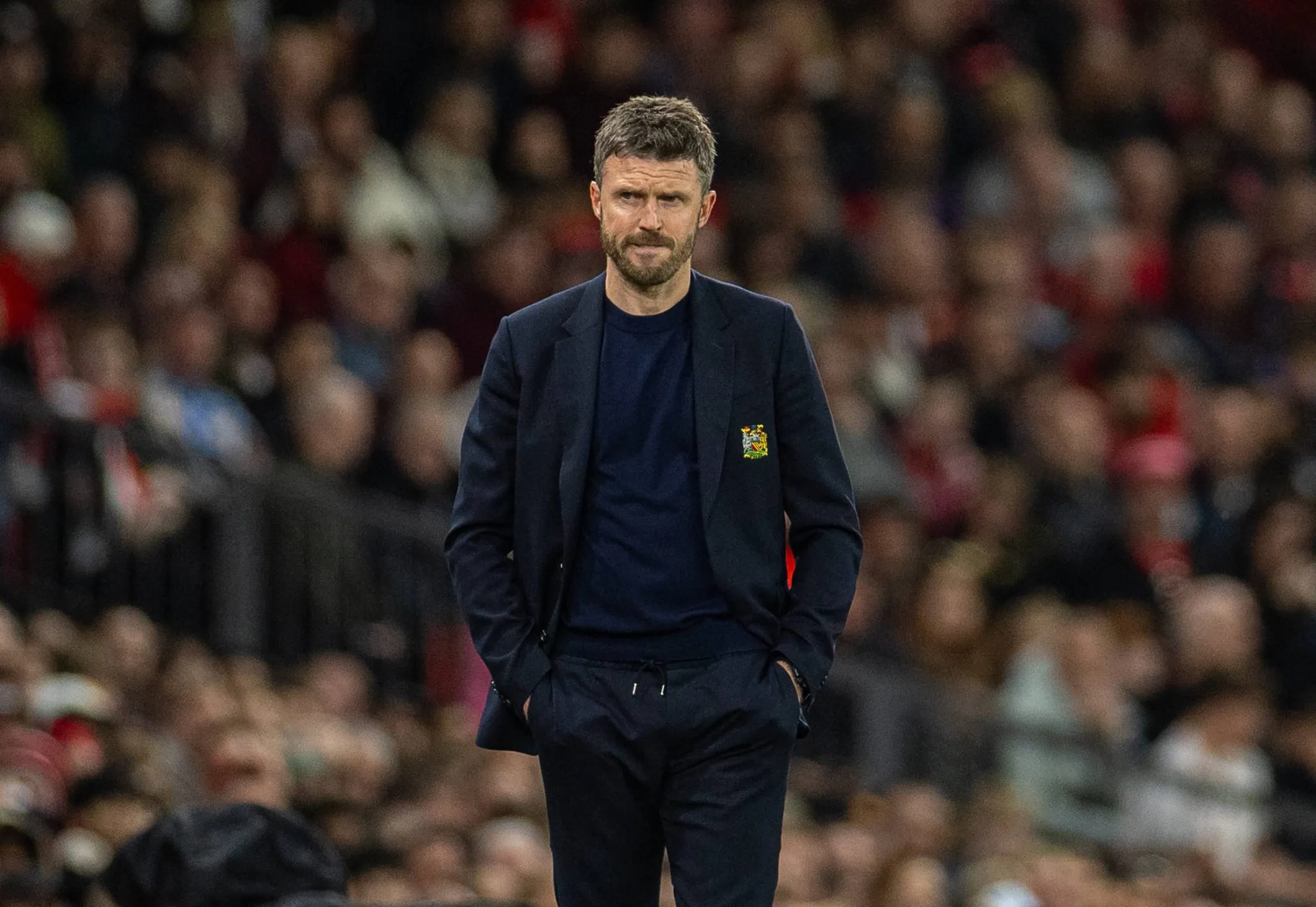 Michael Carrick, t&eacute;cnico interino do Manchester United (Foto: Imago/Propaganda Photo)
