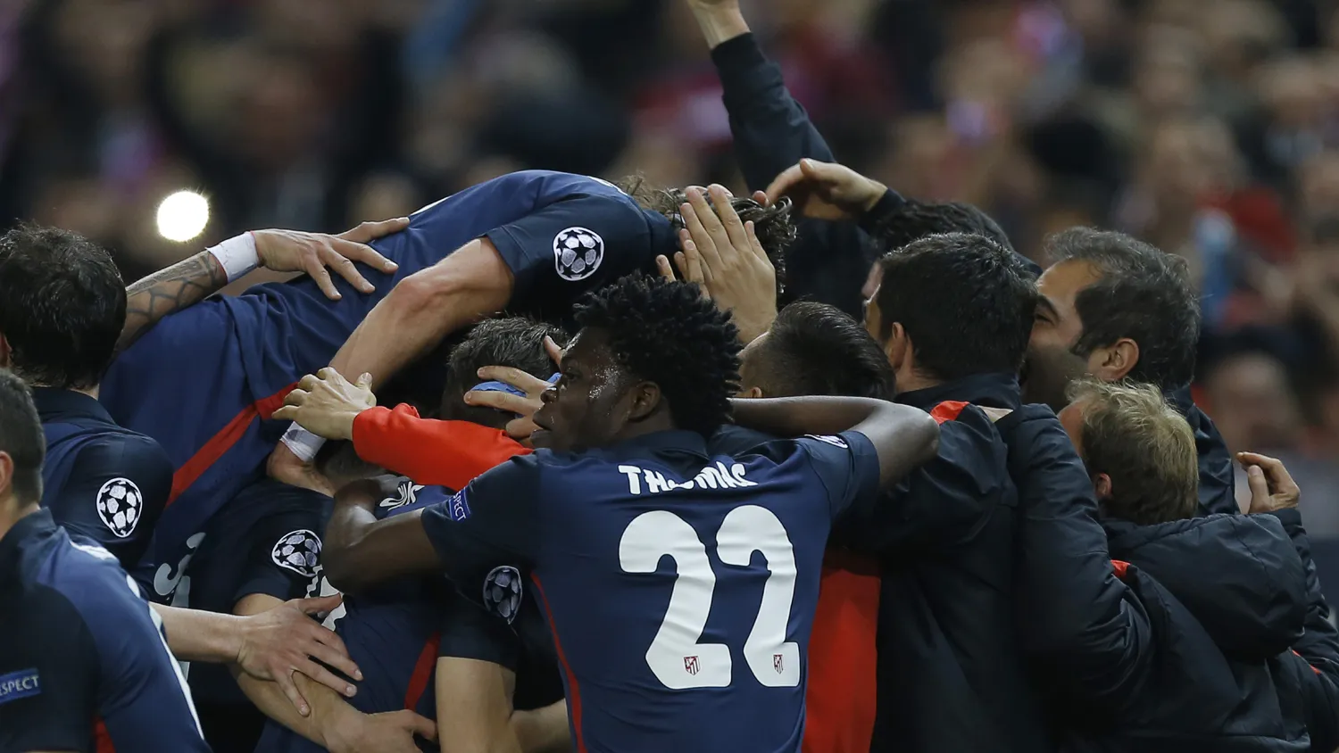 O time mais card&iacute;aco da Europa mostra sua cara outra vez e leva o Atl&eacute;tico &agrave;s semifinais