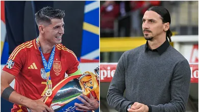Como Ibrahimović definiu o futuro de Morata ap&oacute;s t&iacute;tulo da Eurocopa com a Espanha