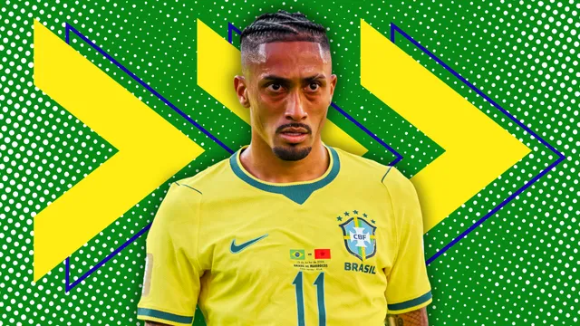 Como Brasil x Marrocos mostra a Ancelotti formas de melhorar desempenho de Raphinha na Copa