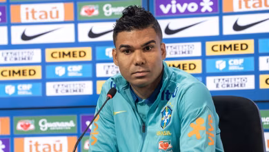 &lsquo;Existem outros jogadores que est&atilde;o &agrave; frente&rsquo;: Casemiro retrata pol&ecirc;mica com Endrick na Sele&ccedil;&atilde;o