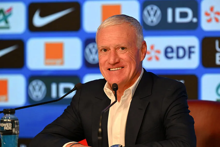 Didier Deschamps, t&eacute;cnico da sele&ccedil;&atilde;o francesa