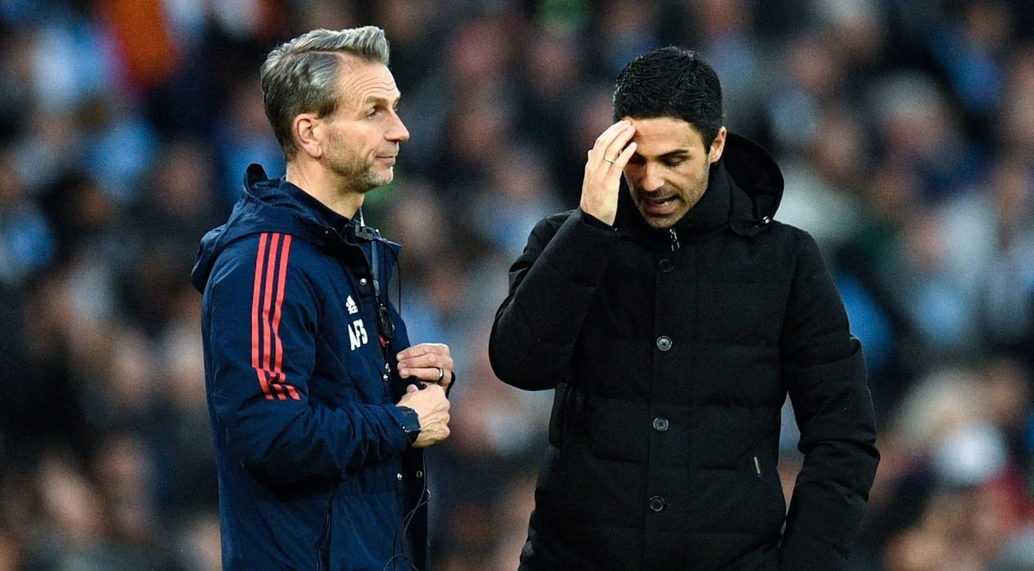 Arteta: &ldquo;N&atilde;o tivemos uma chance sequer de vencer este jogo, a dist&acirc;ncia entre os times foi enorme&rdquo;
