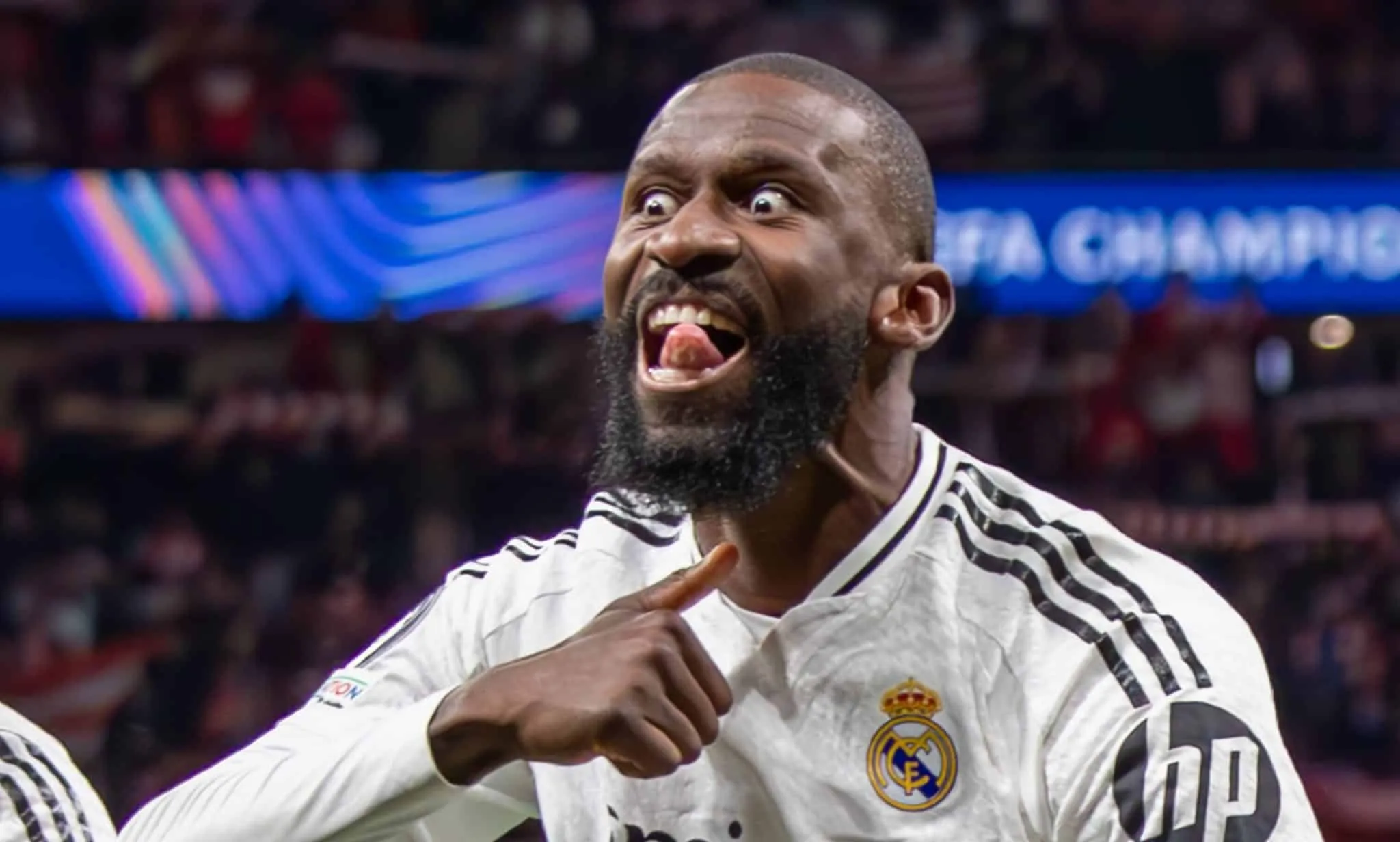 Ap&oacute;s pol&ecirc;micas com a Fifa, Mbapp&eacute; e R&uuml;diger ser&atilde;o punidos pela Uefa por gestos contra rival