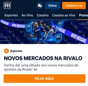 Novos mercados dispon&iacute;veis na Rivalo
