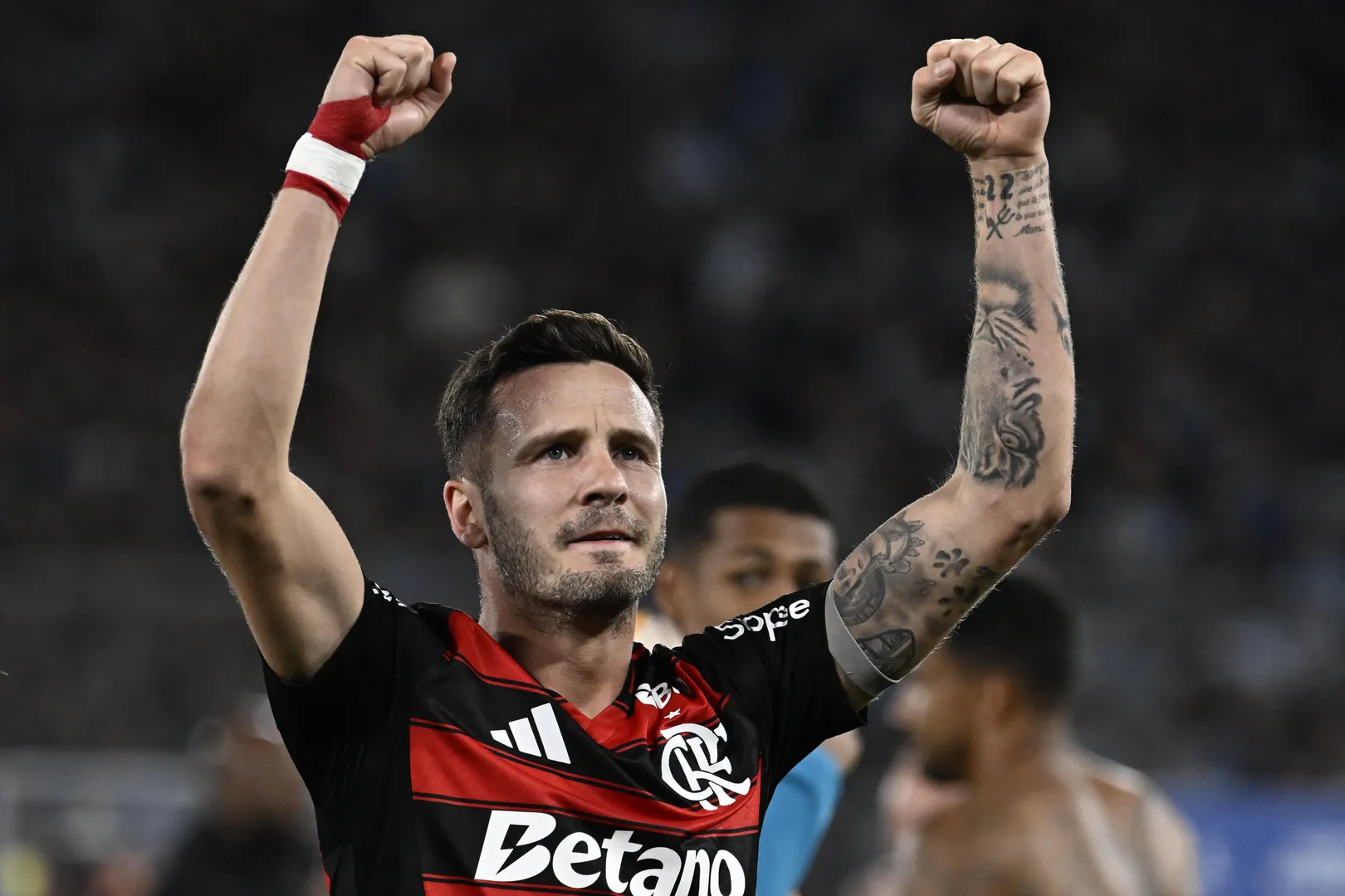 Sa&uacute;l, meio-campista do Flamengo 