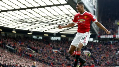 Deslumbrado? Rashford nem p&ocirc;de festejar atua&ccedil;&atilde;o de gala: teve prova de qu&iacute;mica nesta segunda