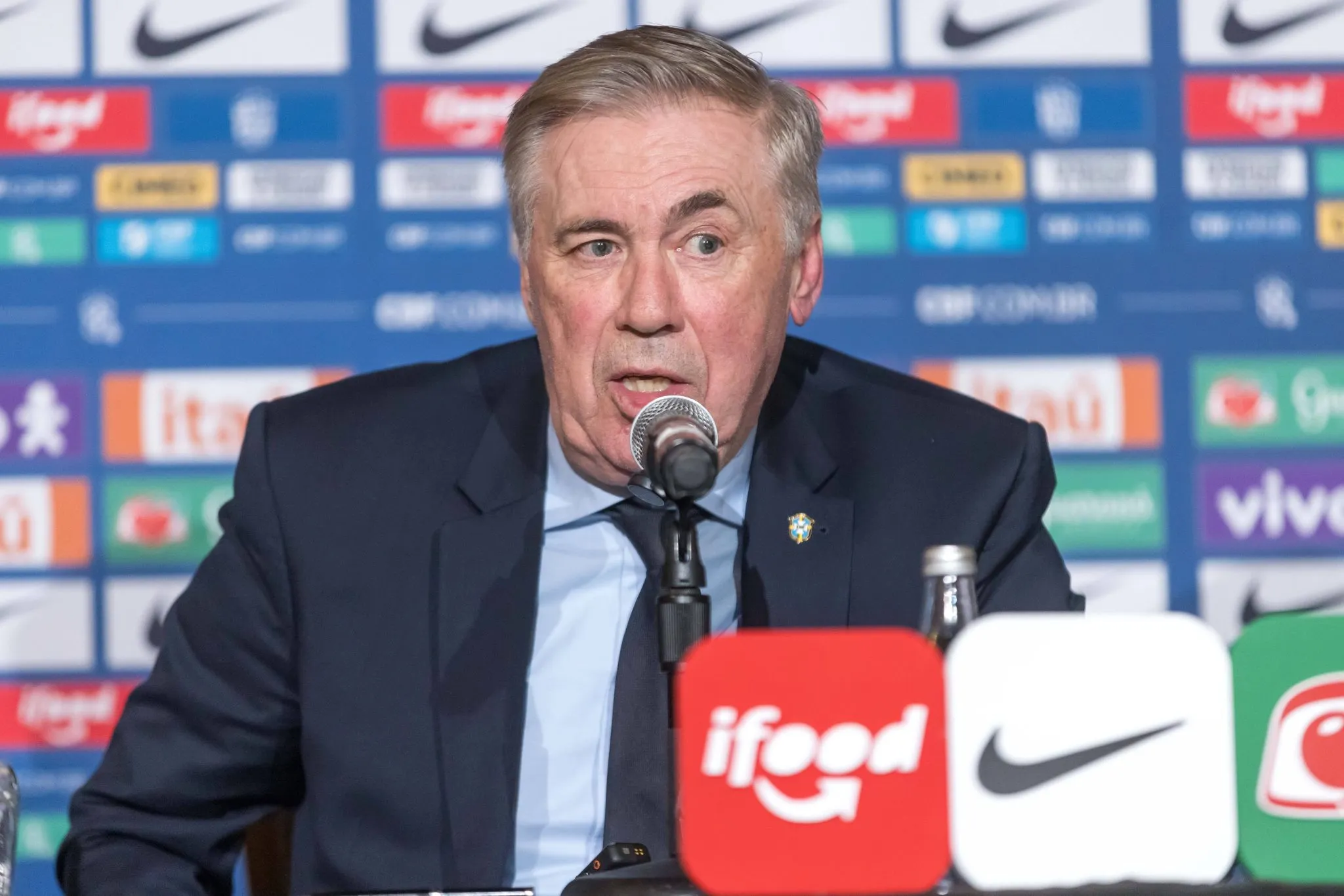 Ancelotti pela sele&ccedil;&atilde;o brasileira