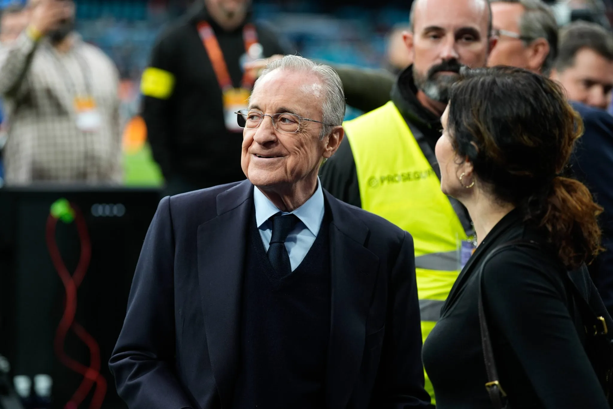Florentino P&eacute;rez, presidente do Real Madrid
