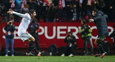 O Sevilla botou press&atilde;o para arrancar a virada no fim e encerrar a invencibilidade do Real