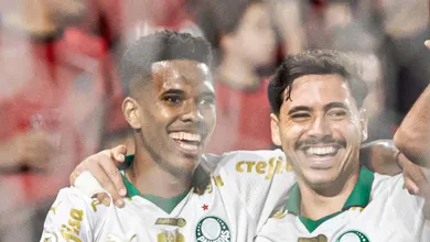 Est&ecirc;v&atilde;o fica perto de marca hist&oacute;rica de Neymar e volta a brilhar em nova vit&oacute;ria do Palmeiras
