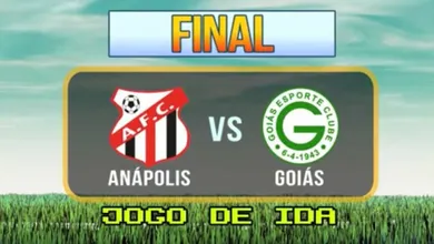 A chamada da final do Goian&atilde;o estilo International Superstar Soccer &eacute; brilhante